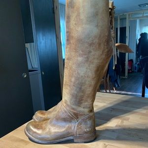 Bed Stu Tall Boots DISTRESSED Manchester Rustic